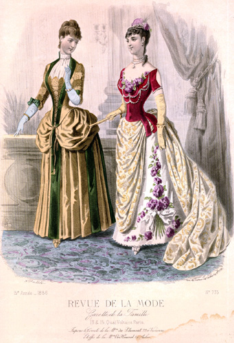 Fashion 1880 wedding