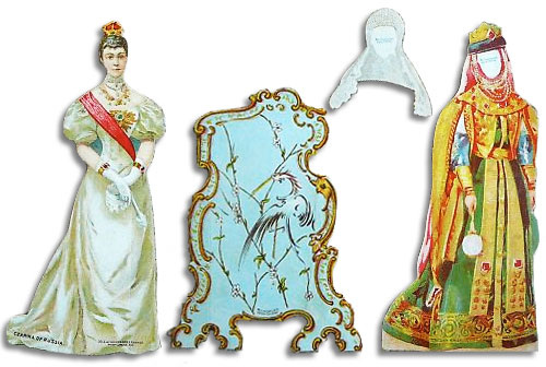 russian paper dolls
